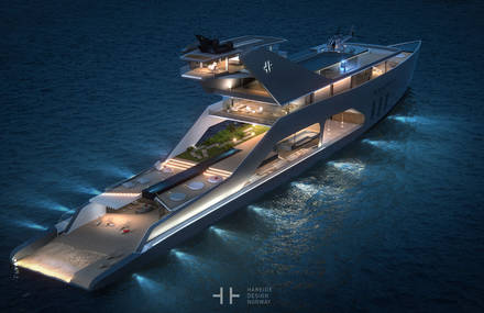 Stunning Mega Yacht Concept