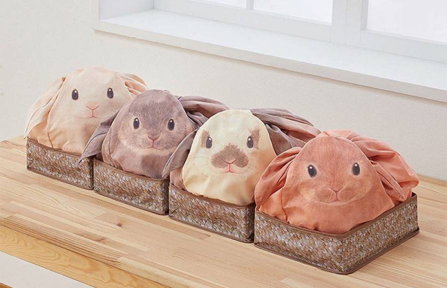 Cute Rabbit Bag to Hide Household Stuffs