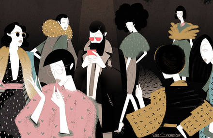 The Great Feminine Illustrations of Sara Ciprandi