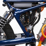 Customized Motorcycle with a Nissan Leaf Engine-1