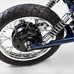 Customized Motorcycle with a Nissan Leaf Engine-6