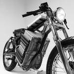 Customized Motorcycle with a Nissan Leaf Engine-8