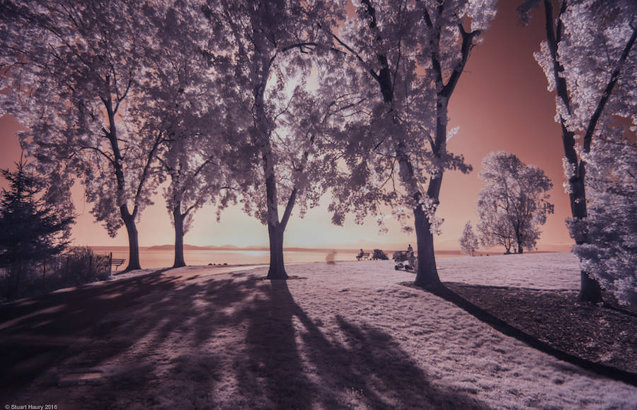 Photographical Exploration of the US in Infrared
