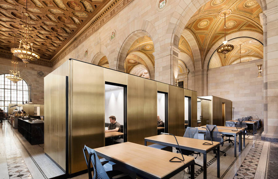 Old Bank turned into Startup Office in Montreal