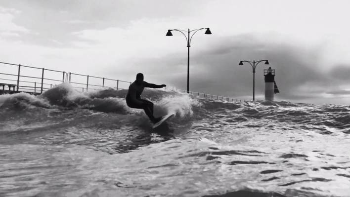 Surfing in an Ocean-Less City