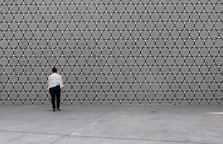 Interactive Dartboard Installation by Jacob Dahlgren