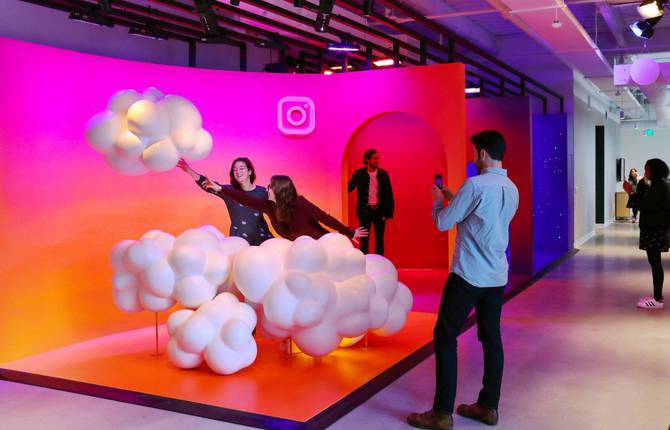Beautiful Pictures From the New Instagram Office