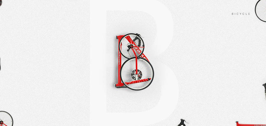 Alphabet Letters Created With Objects Fubiz Media