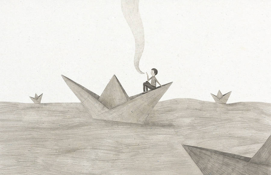 Surreal and Delicate Illustrations by Lorenzo Sangio
