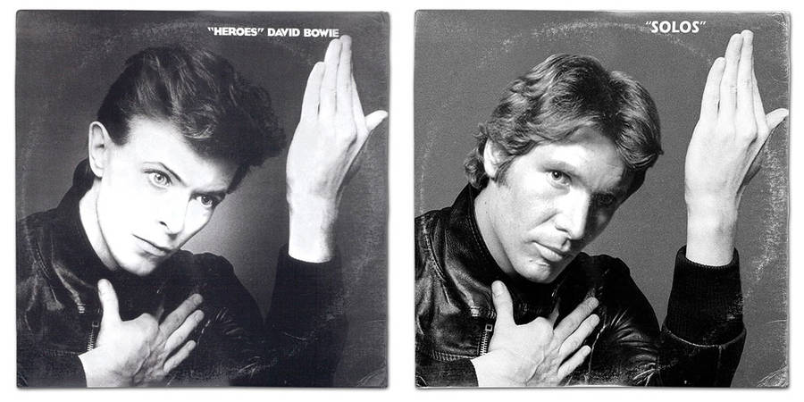 20 Portadas de discos clásicos intervenidas por 'Star Wars'