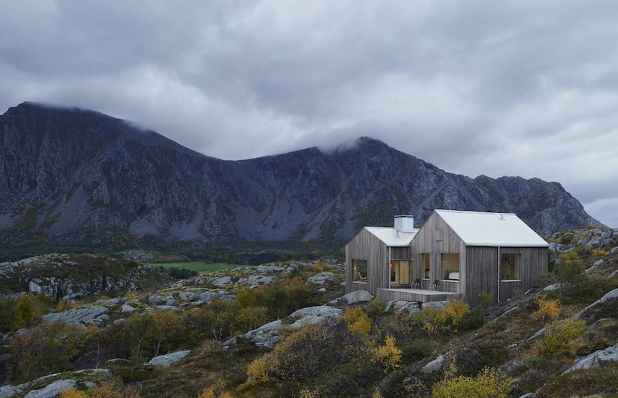 Architectural Wooden Cottage in Norway