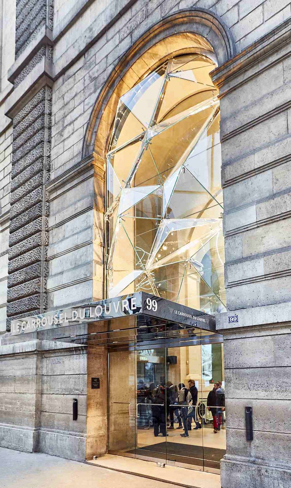 New Paris Louvre Museum Shopping Mall by Wilmotte & Associés Media