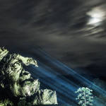Stunning Video Projections of Indians in the Amazonian Forest-2