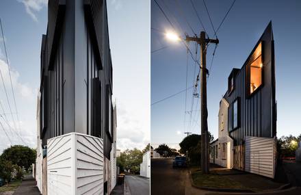 Surprising Beautiful House at a Street Corner in Melbourne