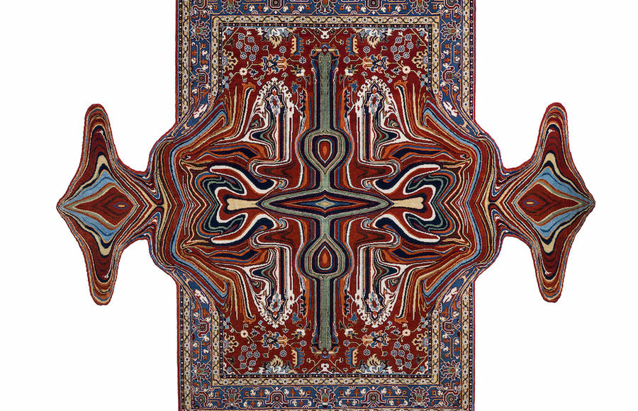 New Glitched-Out Azerbaijani Carpets by Faig Ahmed