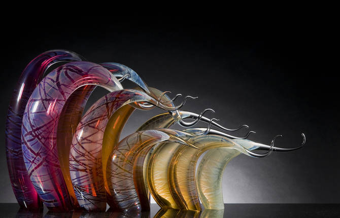 Remarkable Sculptures by Glass-Maker Rick Eggerts