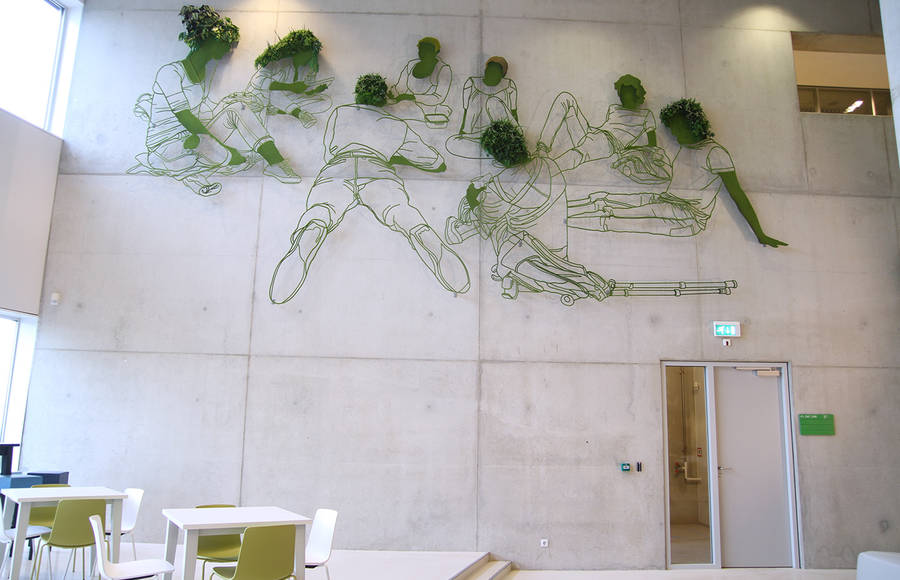 Large Scale Vegetal Sculpture by Frank Plant