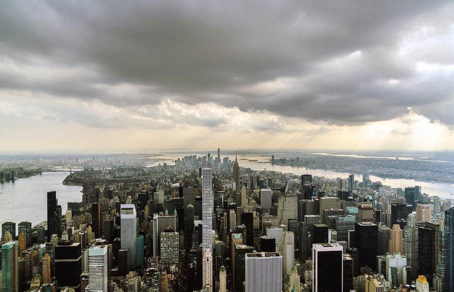 Stunning Aerial Photographs of the New York Skyline