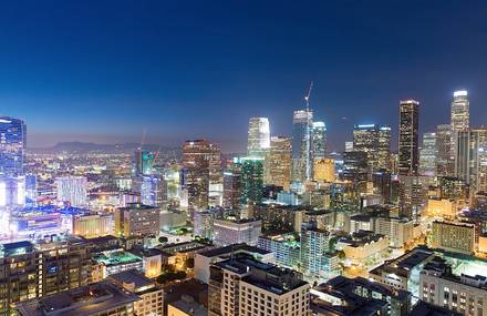 Amazing Timelapse of Los Angeles by Night