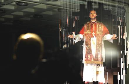 Michael Murphy “The Young Pope” Awesome Installation