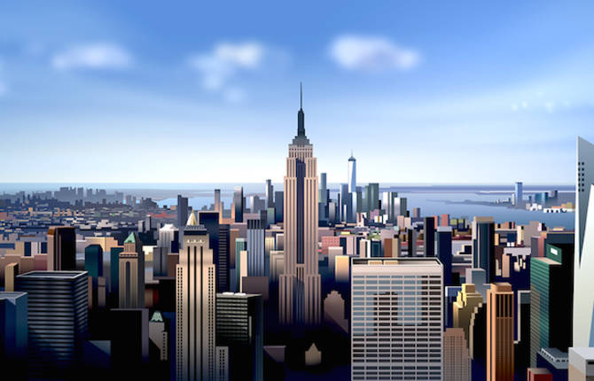 Accurate Digital Illustrations of NYC