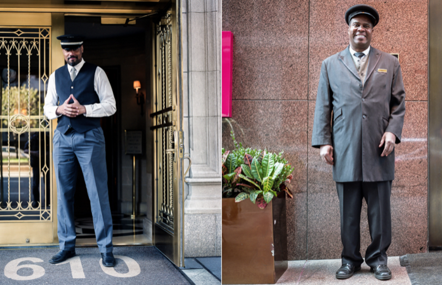 New York Doormen Pictures by Sam Golanski