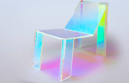 Daft Punk Inspired Transparent Furnitures Collection