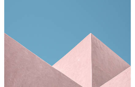 Geometric Pastel Architecture Photography