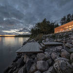 Superb Wooden Beach House in Canada-12