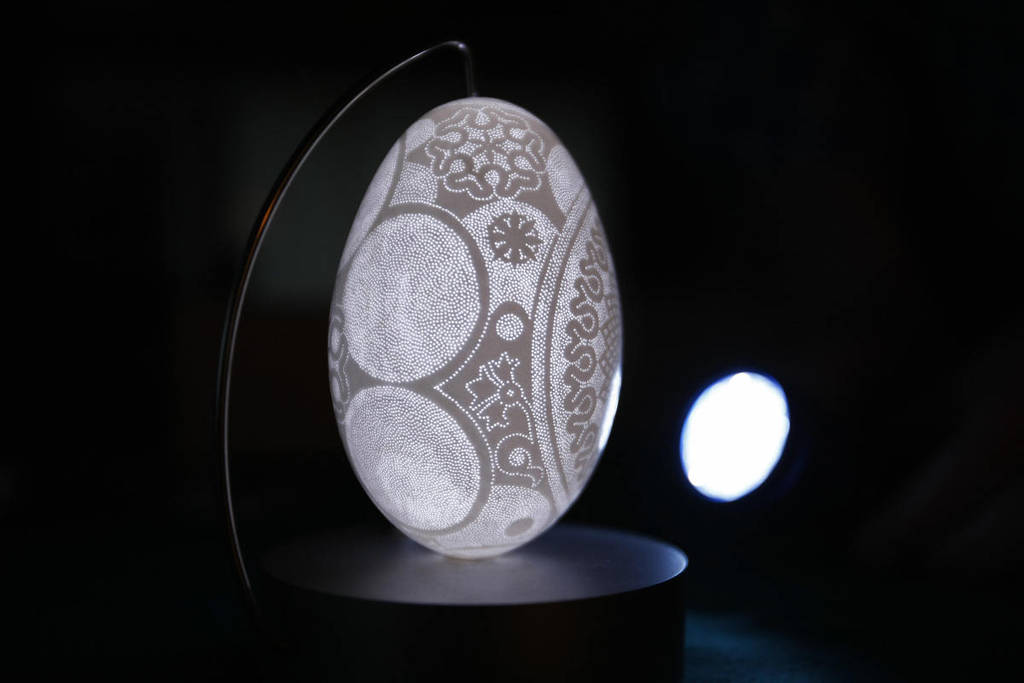Incredible Carved Egg Sculptures Media