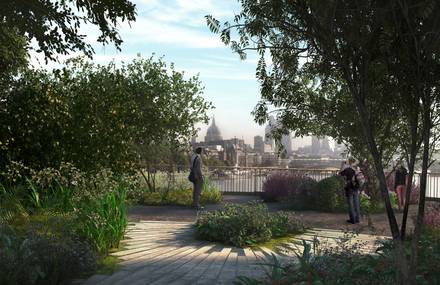 New Stunning London Garden Bridge Project