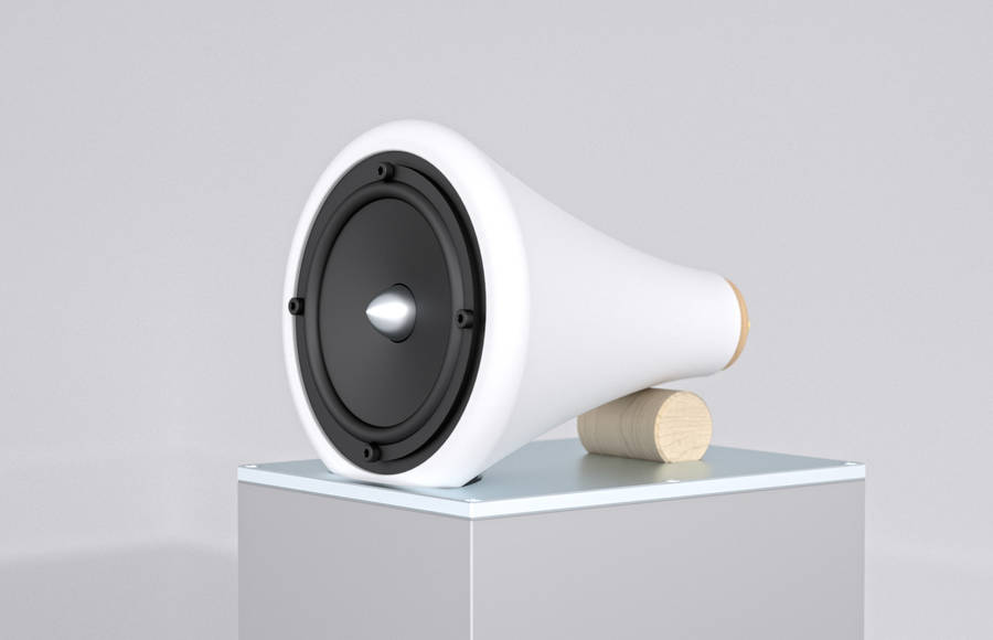Ceramic Towers Sound-System by Joey Roth