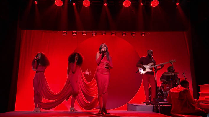 Solange Performed at The Tonight Show