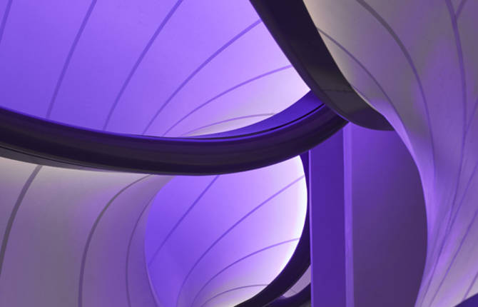 Pop and Aerodynamic Zaha Hadid Gallery at London Science Museum