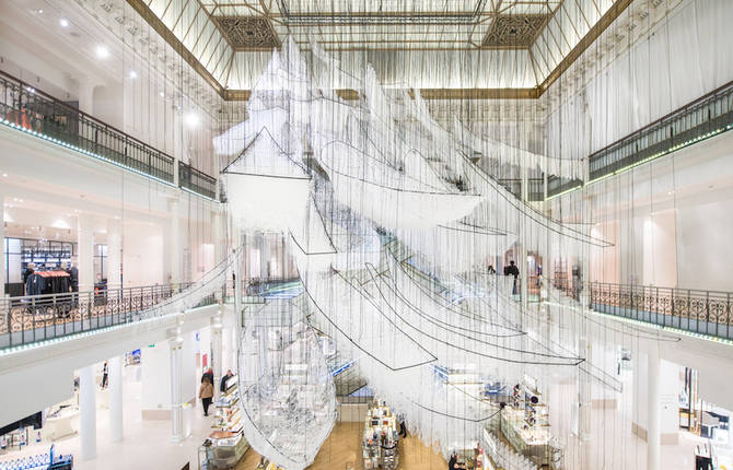 Incredible Installation by Chiharu Shiota