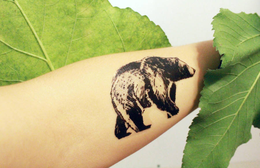 Cute Temporary Tattoos Paying Tribute to the Beauty of Nature