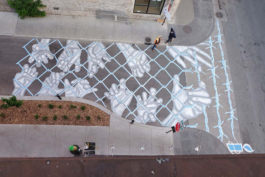 Impressive Giant Paintings on the Concrete by Roadsworth-0