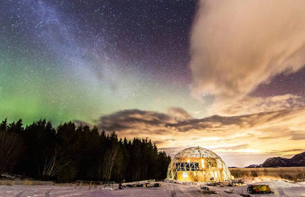 Impressive Solar Dome House in Norway