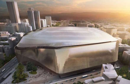 Future Santiago Bernabéu Stadium 3D Plans
