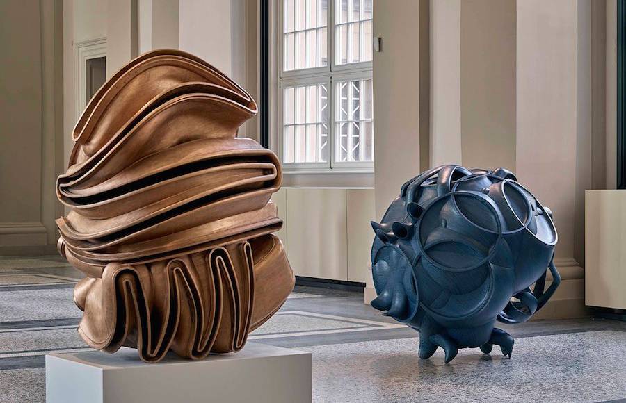 Sculpture Exhibition in Darmstadt by Tony Cragg