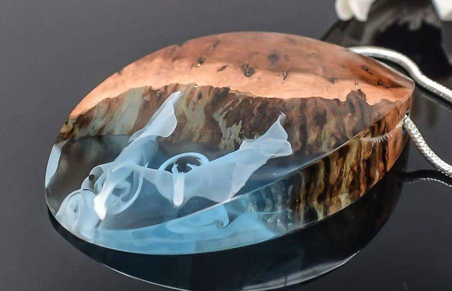 Superb Resin and Wood Jewellery