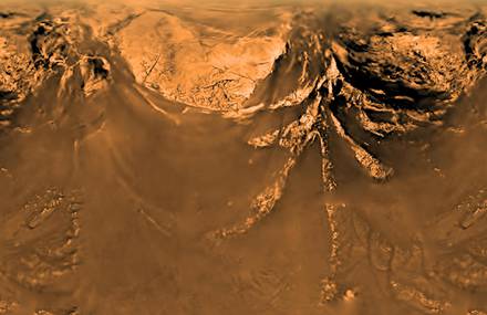 Stunning Pictures of the Mysterious Saturn’s Moon Titan
