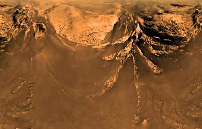 Stunning Pictures of the Mysterious Saturn’s Moon Titan