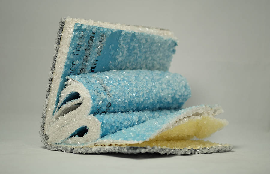 Crystallized Books by Alexis Arnold