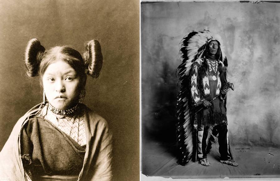 Old Pictures of Native American in Early 1900s