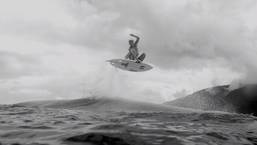 Poetic Black and White Surf Spot by Sébastien Zanella