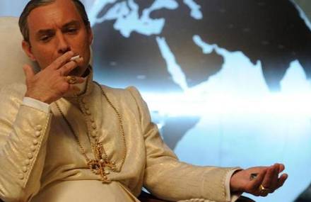 Great Jude Law Pictures from The Young Pope
