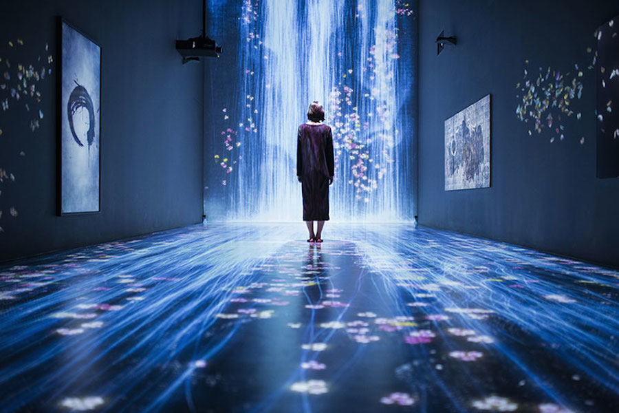 Immersive Interactive Installation in an Art Gallery in London – Fubiz