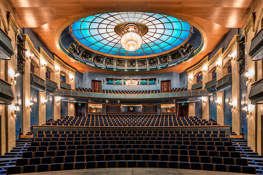 Majestic Auditorium Photo Series by Zsolt Hlinka