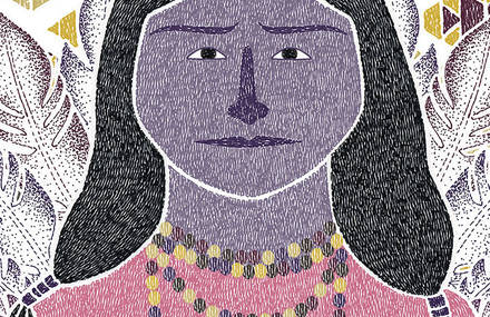 Colorful Women Drawn by Hand